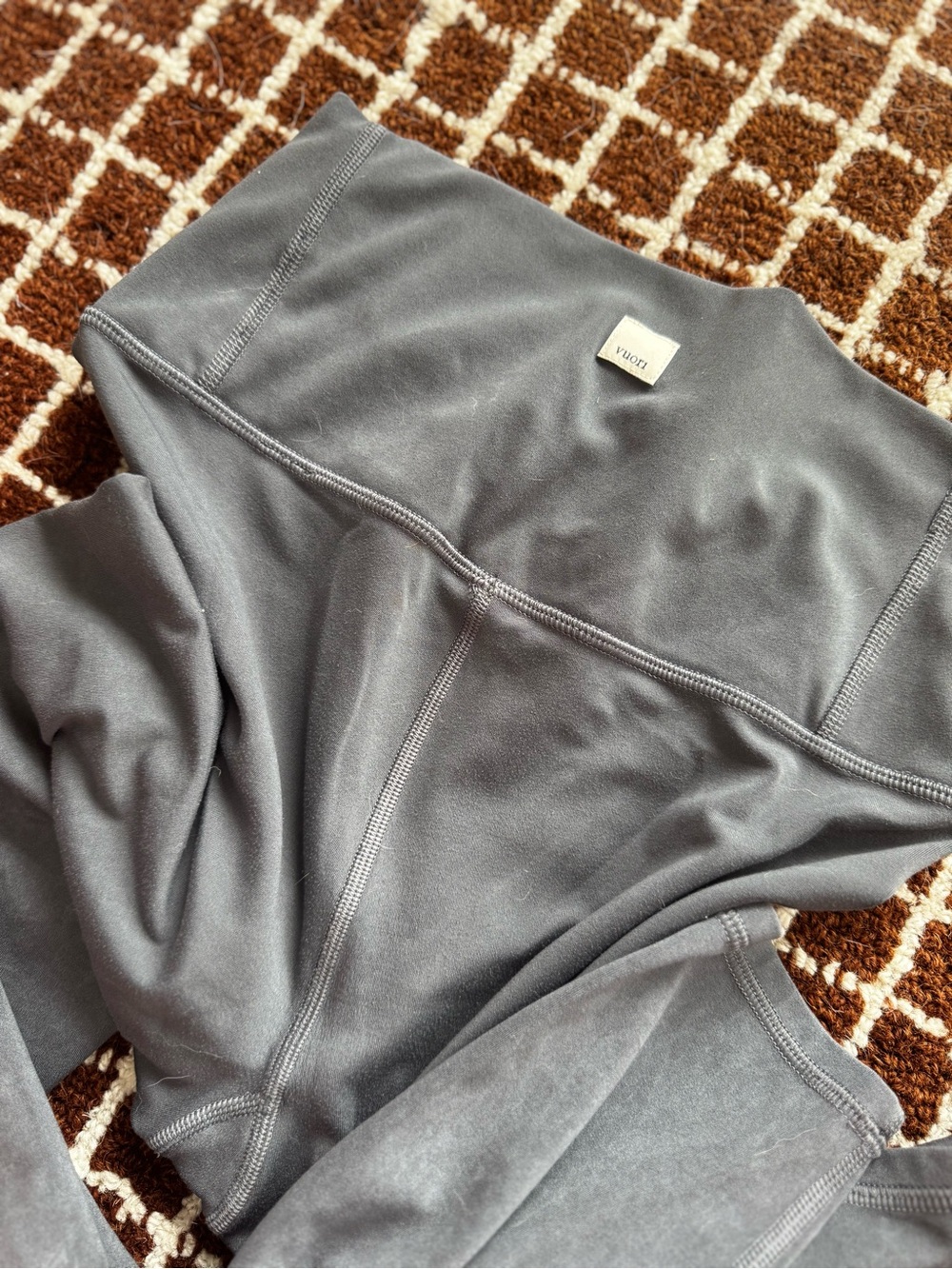 Vuori High Waist Leggings Gray S - Picture 5 of 5